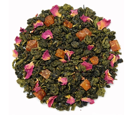 Green Tea Apricot Jam WAKA, flavored, 100 g