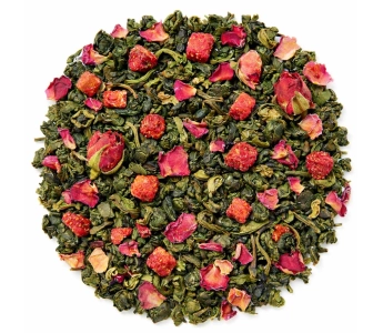 Чай зеленый Земляничная симфония 100 грамм