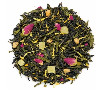 Чай зеленый с черным ароматизированный 1001 ночь, 1 кг