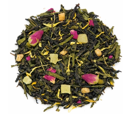 Чай зеленый с черным ароматизированный 1001 ночь, 1 кг