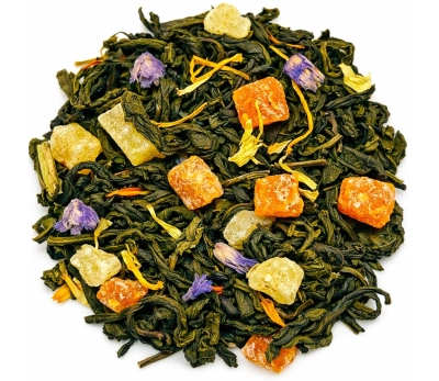 Green Tropical Tea “Pineapple Papaya” WAKA, 100 g