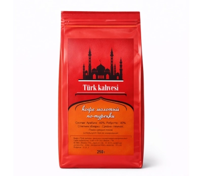 Кава мелена "По-турецьки" 60/40, 250g