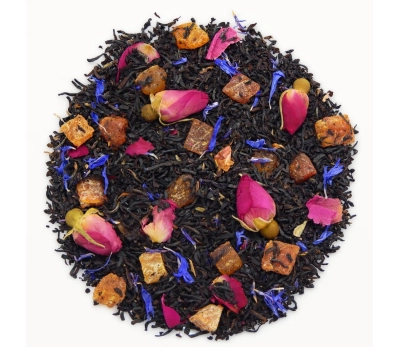 Black tea Juicy Peach Waka, 1 kg, wholesale