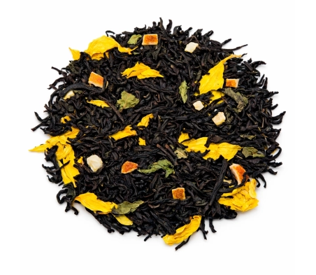 Black tea with thyme and mint Waka, 1 kg, wholesale