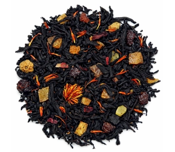 Black tea Jungle Fire Waka, 100 g, flavored