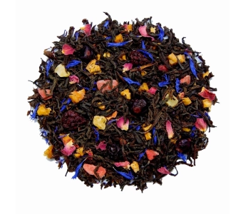 Black tea Blueberry Yogurt Waka, 100 g, flavored