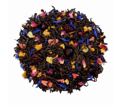 Black tea Blueberry Yogurt Waka, 100 g, flavored