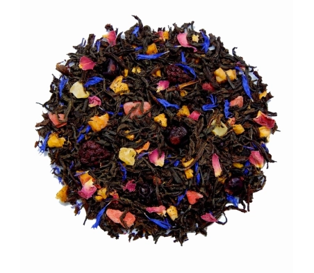 Black tea Blueberry Yogurt Waka, 100 g, flavored