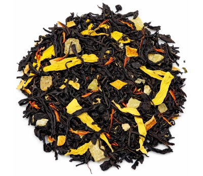 Black tea Star of the East Waka, 100 g, flavored