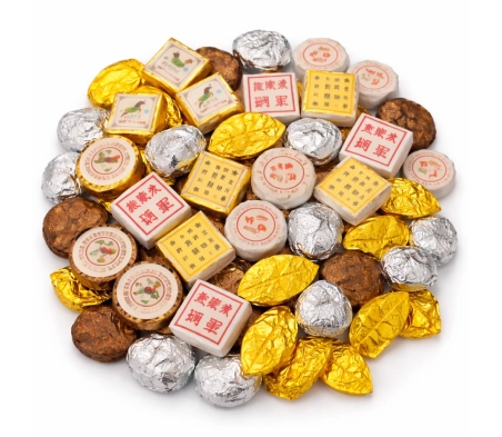 Набір чаю Пуер Шу та Шен (Асорті), Waka, 1 кг оптом