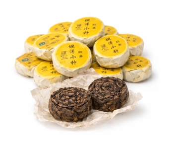 Чай зеленый Да Хун Пао пресованный, Waka, 100 г 2