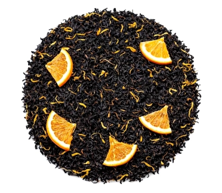 Чорний чай Апельсин Бергамот Waka, 100 г