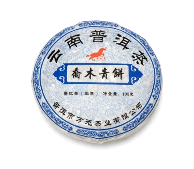 Чай зеленый Шен Пуэр прессованный, Waka, 100 г