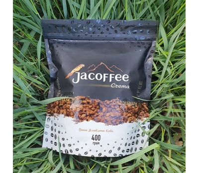 АКЦІЯ НА КАВУ 10+1 JACOFFEE CREMA 400г+3в1 500г У ПОДАРУНОК!
