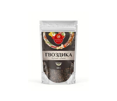 Гвоздика бутони сушені, TM Waka, 60 г