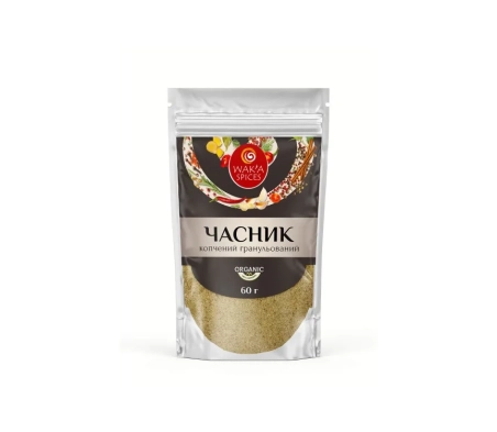 Часник гранульований копчений, TM Waka, 60 г