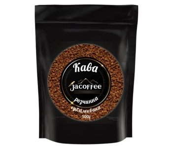 ЧОРНА КАВА РОЗЧИННА ЖАКОФЕ В'ЄТНАМ, 500г