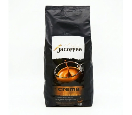 Кофе в зернах Jacoffee Crema 1кг