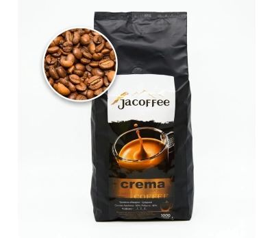 Кофе в зернах Jacoffee Crema 1кг