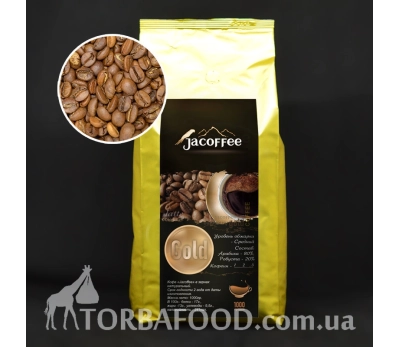 Кофе в зернах Jacoffee Gold 1кг