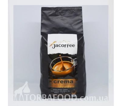 Кофе в зернах Jacoffee Crema 1кг