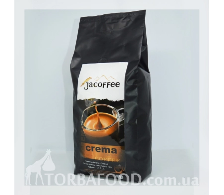 Кава в зернах Jacoffee Crema 1кг Кава в зернах Jacoffee Crema 1кг