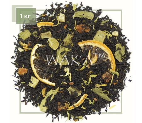 Чай черный с лимоном и мятой Чай черный с лимоном и мятой