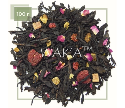 Чай черный Малиновый йогурт 100 грамм