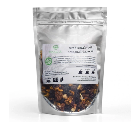 Чай Модний фрукт 100 грамів Чай Модний фрукт 100 грамів