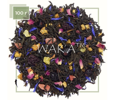 Чай чорний Чорниця в йогурті 100 грамів Чай чорний Чорниця в йогурті 100 грамів