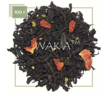 Чай чорний Полуничний джем 100 грамів