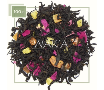 Чай черный Ананас и манго 100 грамм