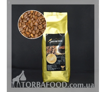 Кофе в зернах Jacoffee Gold 0.5 кг Кофе в зернах Jacoffee Gold 0.5 кг