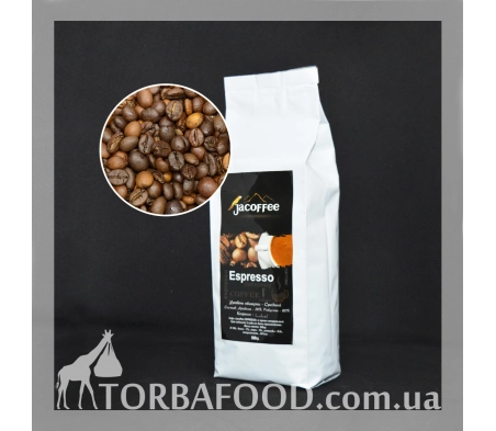 Кава в зернах "Jacoffee" Espresso 0.5 кг Кава в зернах "Jacoffee" Espresso 0.5 кг