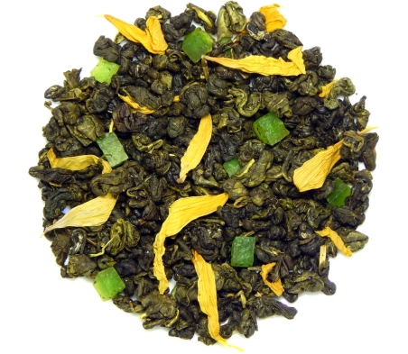 Чай зеленый ароматизированный с Саусепом, 100 г Чай зеленый ароматизированный с Саусепом, 100 г