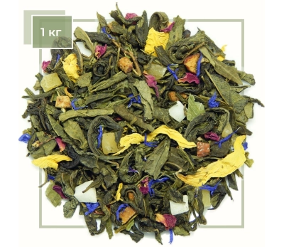 Чай зеленый и белый "8 сокровищ Шаолиня"