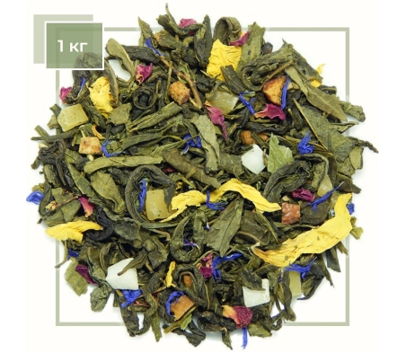 Чай зелений та білий "8 скарбів Шаоліня" Чай зелений та білий "8 скарбів Шаоліня"