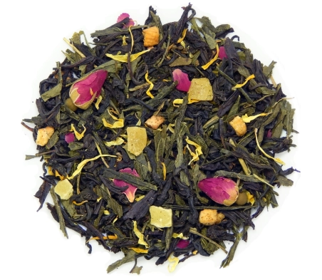 Чай зелений із чорним ароматизований 1001 ніч, 100 г Чай зелений із чорним ароматизований 1001 ніч, 100 г