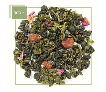 Чай зелений Сунична симфонія 100 грамів