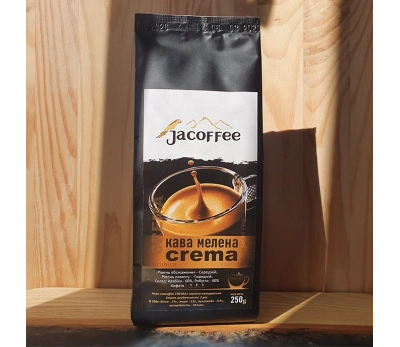 Кава мелена Jacoffee Crema 250 г