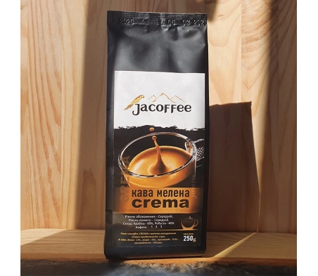 Кофе молотый Jacoffee Crema 250г Кофе молотый Jacoffee Crema 250г