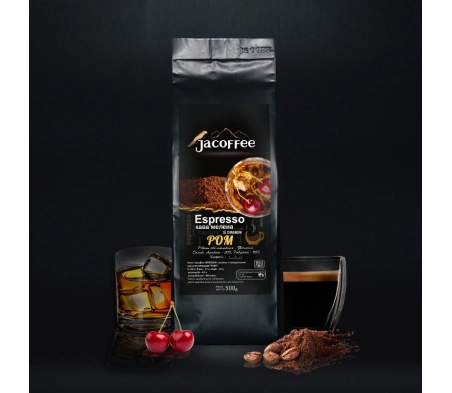 Кава мелена зі смаком Ром 500 г Кава мелена зі смаком Ром 500 г