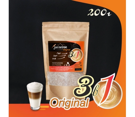 Кофе Jacoffee 3в1 Original, 200 г Кофе Jacoffee 3в1 Original, 200 г