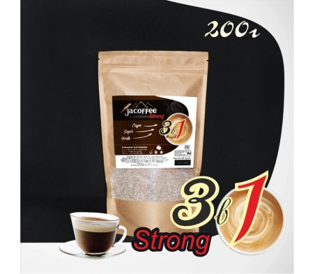Кофе Jacoffee 3в1 Strong, 200 г Кофе Jacoffee 3в1 Strong, 200 г