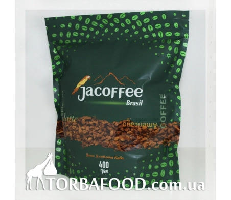 Кава розчинна Jacoffee Brazil, 400 g Кава розчинна Jacoffee Brazil, 400 g