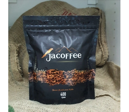 Кава розчинна Jacoffee, 400 g Кава розчинна Jacoffee, 400 g