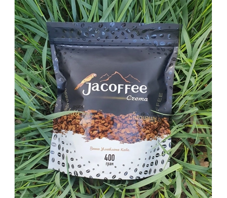 Кава розчинна Jacoffee Crema, 400 г Кава розчинна Jacoffee Crema, 400 г