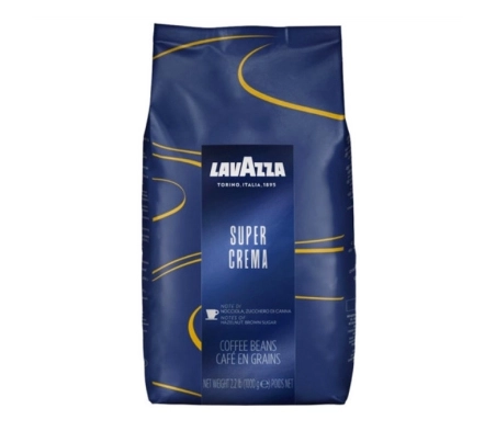Кава в зернох Lavazza Super Crema 1 кг Кава в зернох Lavazza Super Crema 1 кг