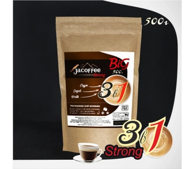 Кофе Jacoffee 3в1 Strong, 500 г