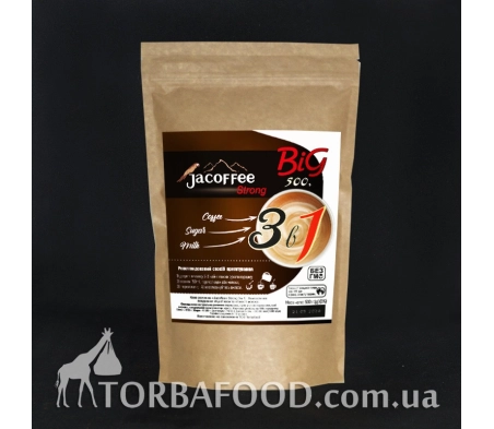 Кофе Jacoffee 3в1 Strong, 500 г Кофе Jacoffee 3в1 Strong, 500 г